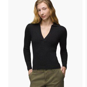 prAna  Women's Milani Polo Sweater - M
